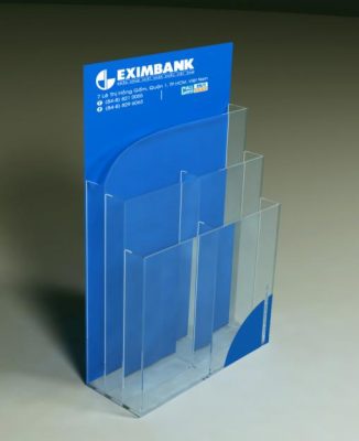 Kệ mica đựng tờ rơi