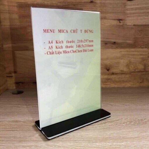 Menu mica