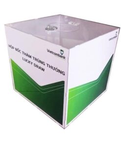 Thùng Bốc Thăm Mica