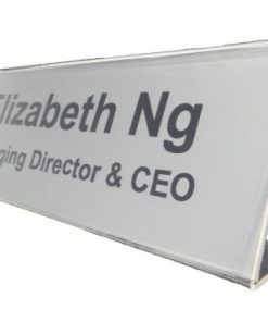 Kệ chức danh mica