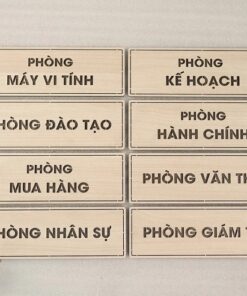 Bàng phòng ban gỗ