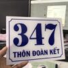 Bảng số nhà mica