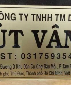 Bảng số nhà mica