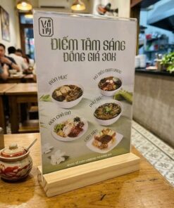menu gỗ