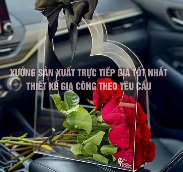 Giỏ mica đựng hoa