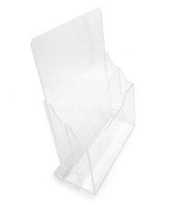 Kệ Mica Đựng Tờ Rơi 2 Ngăn