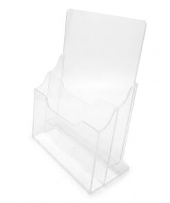 Kệ Mica Đựng Tờ Rơi 2 Ngăn