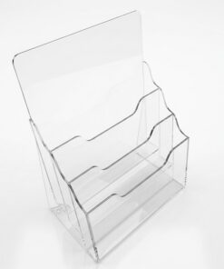 Kệ Mica Đựng Tờ Rơi 3 Ngăn